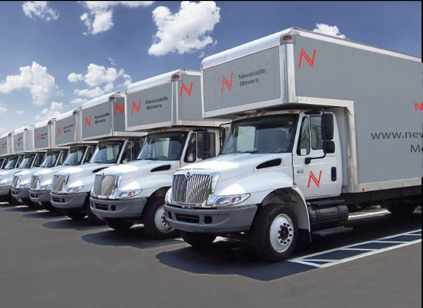 Moving Company trucks
